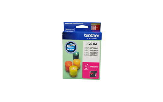 Brother LC231M Magenta Ink Cartridge