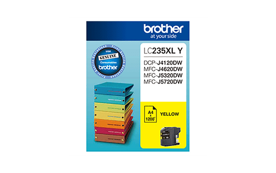 Brother LC235XLY Yellow High Yield Ink Cartridge