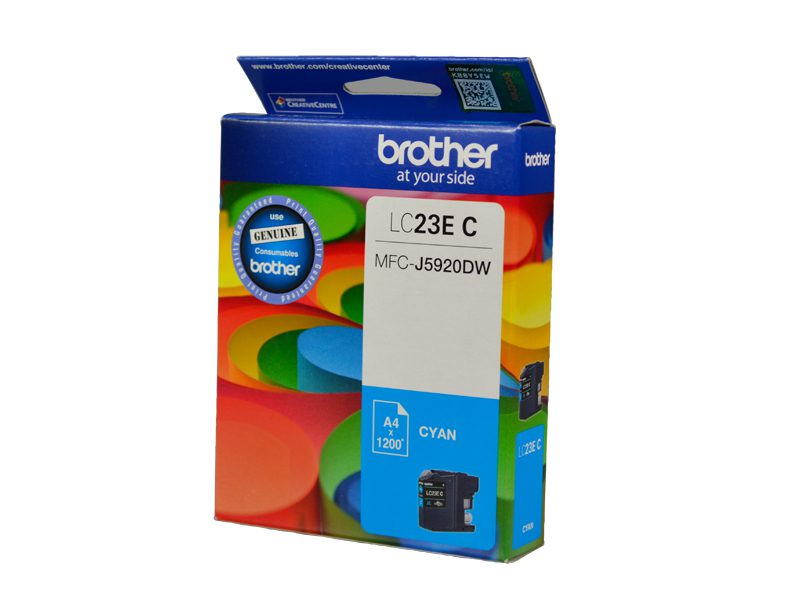 Brother LC23EC Cyan Ink Cartridge