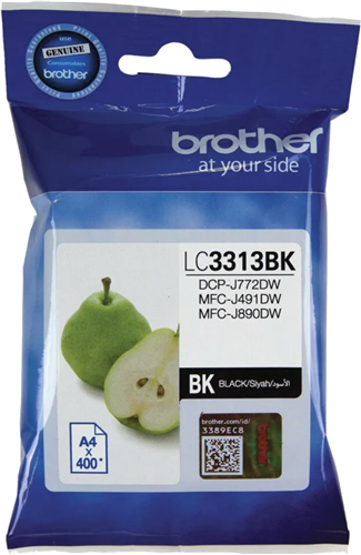 Brother LC3313BK Black Ink Cartridge High Yield