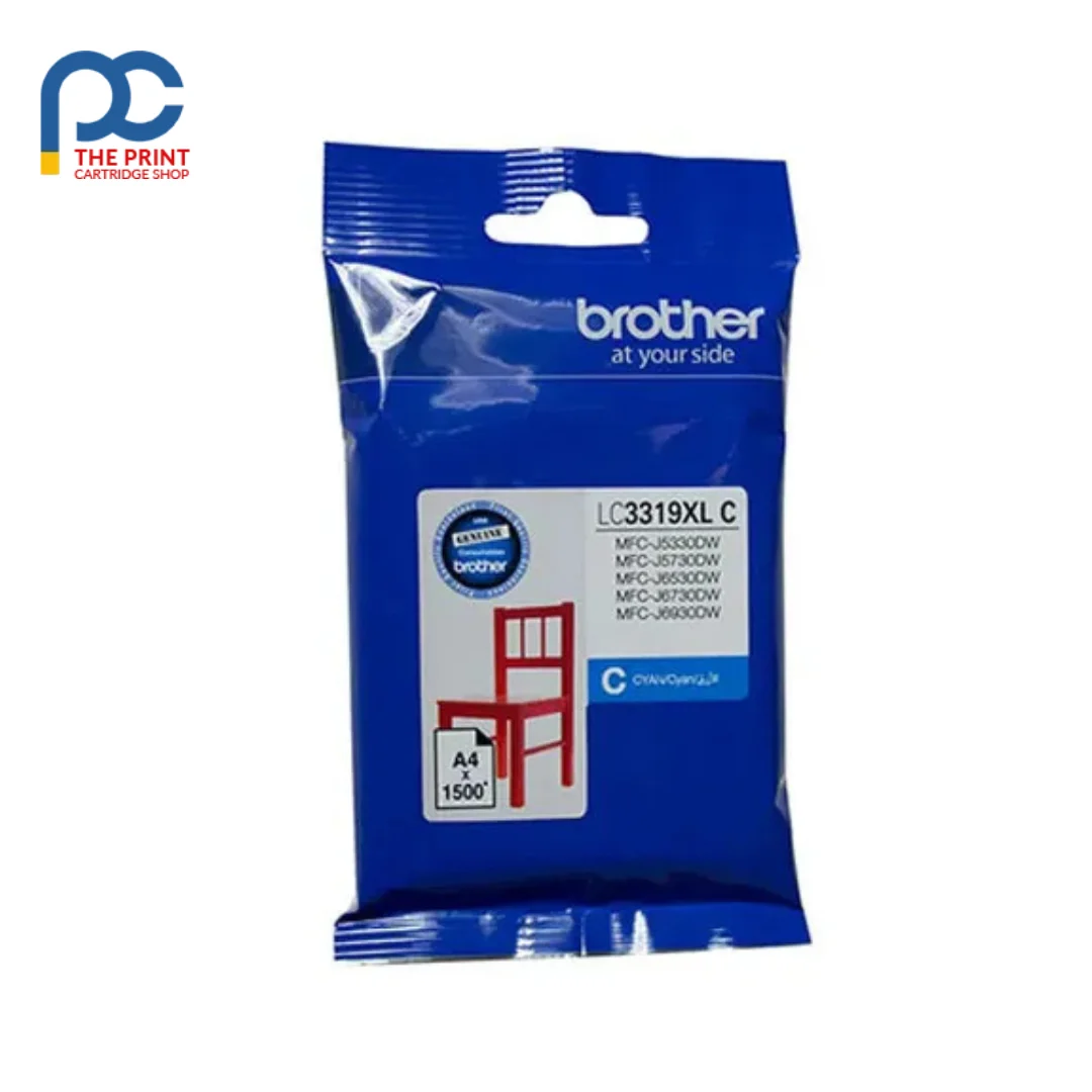 Brother LC3319XLC Cyan High Yield Ink Cartridge