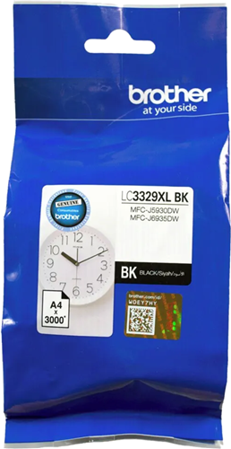 Brother LC3329XLBK Black High Yield Ink Cartridge