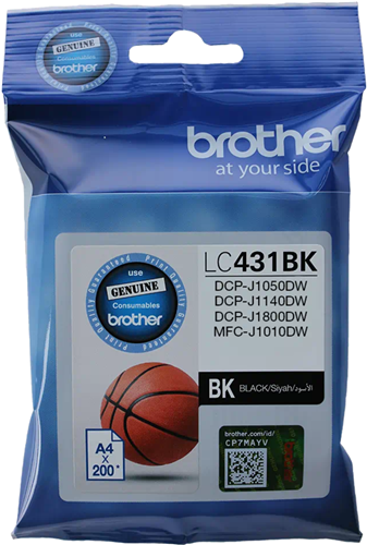 Brother LC431BK Black Ink Cartridge