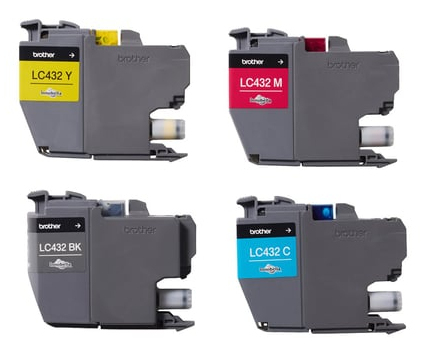 Brother LC4324PKS 4-Pack Ink Cartridge (B/C/M/Y)