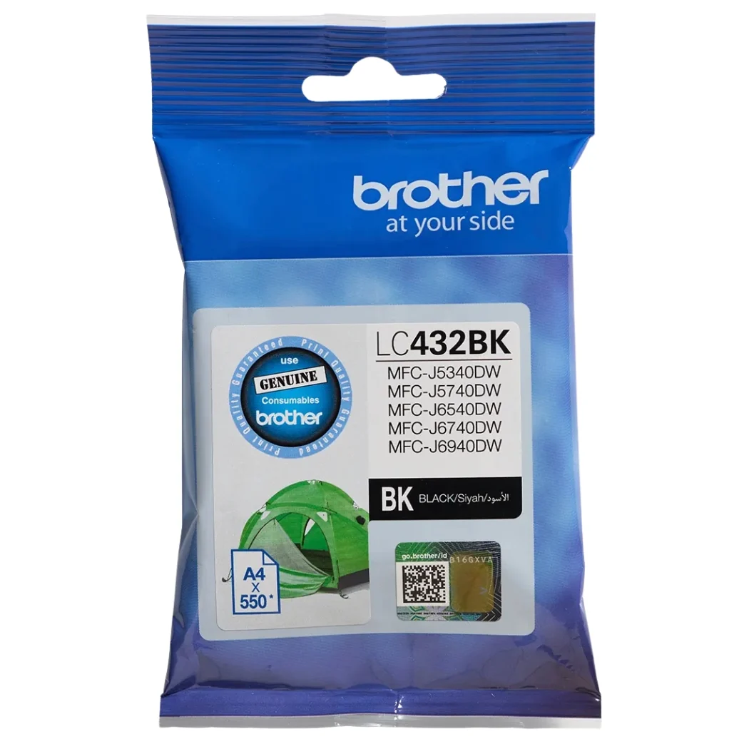 Brother LC432BK  Black Ink Cartridge