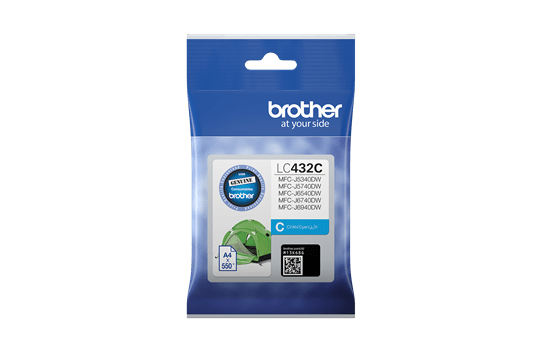 Brother LC432C Cyan Ink Cartridge