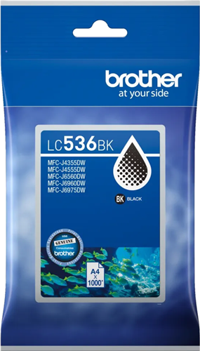 Brother LC536BK Black Ink Cartridge