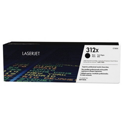 HP 312X (CF380X) Black Toner Cartridge - PrinterDirect Compatible