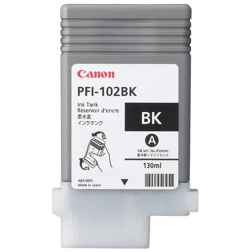 PFI-102BK BLK INK TANK FOR ipf500 ipf510
