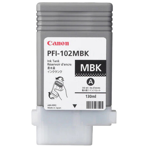 PFI-102MBK Matt BLK BLK Ink Tank 130ml