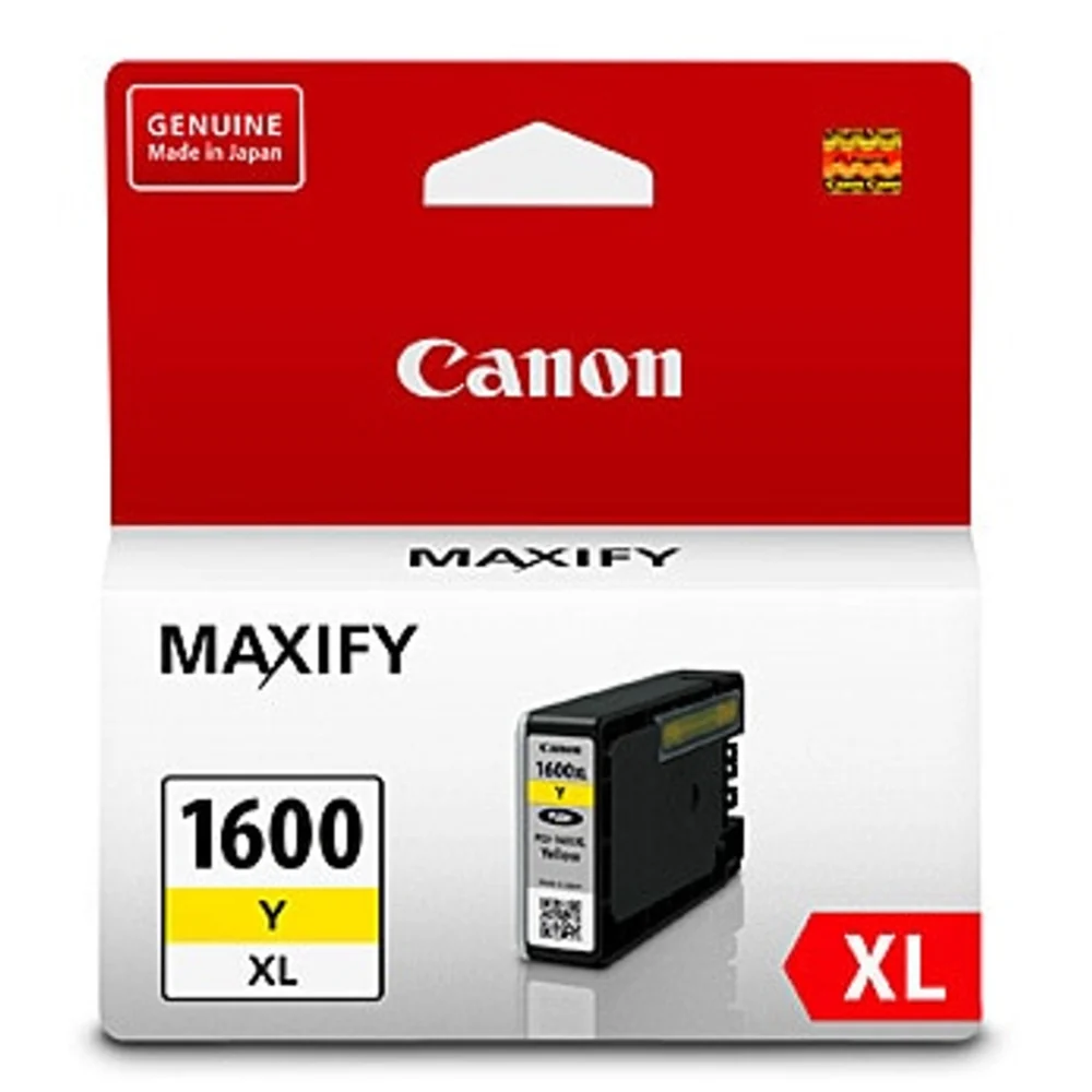 Canon PGI1600XLY Yellow High Yield Ink Cartridge
