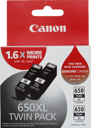 Canon PGI650XL Blk Ink Twin Pk