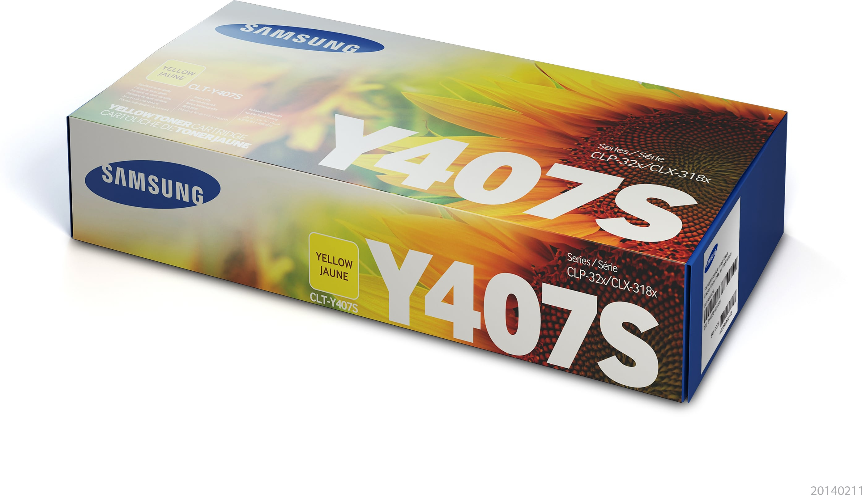 Samsung CLTY407S Yellow Toner