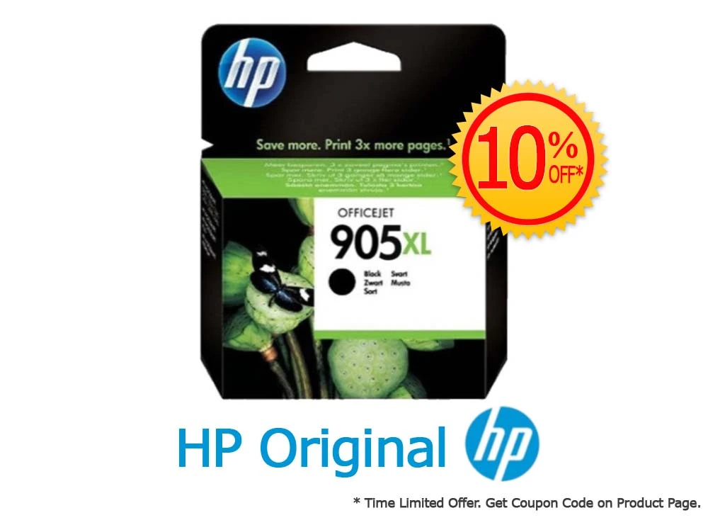 HP 905XL Black High Yield Ink Cartridge