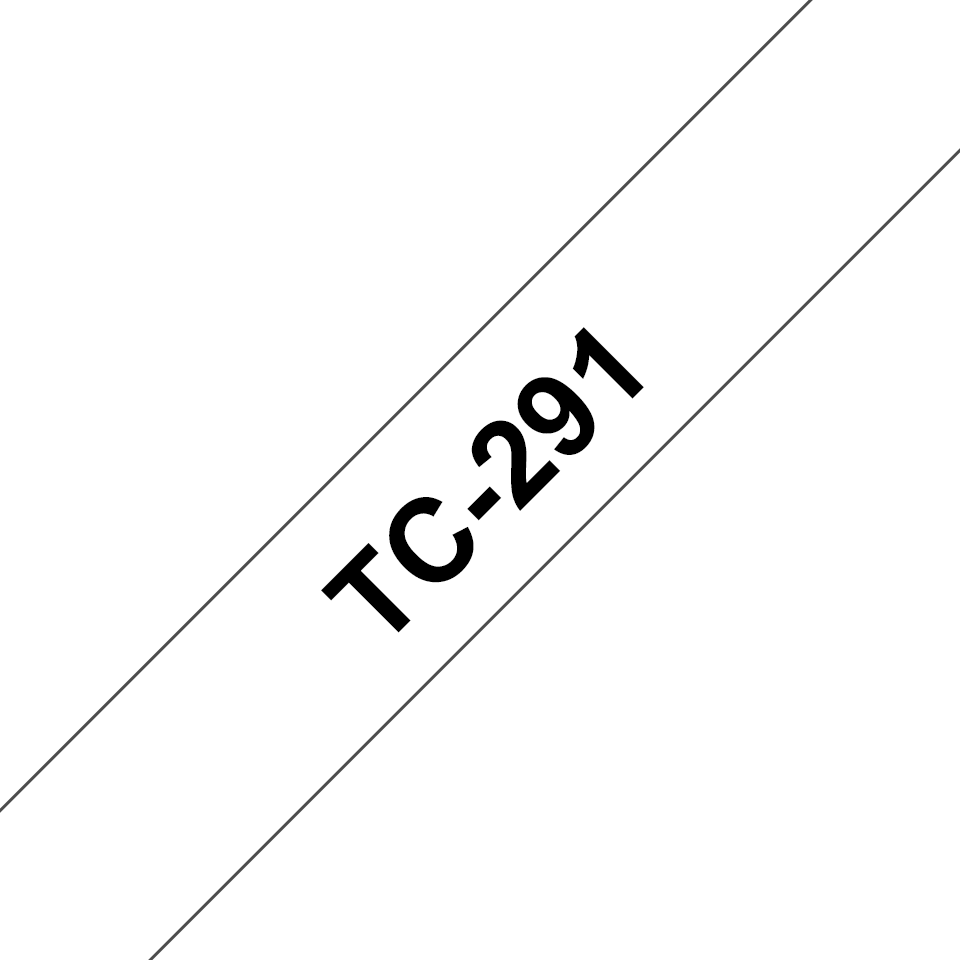9MM BLK ON WHT TAPE