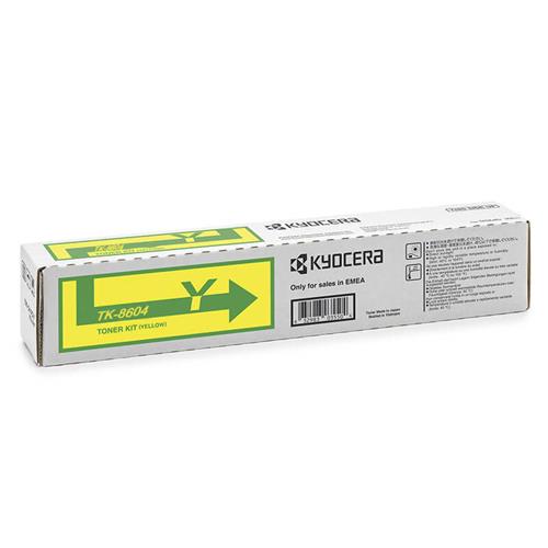 Kyocera TK8604 Yellow Toner
