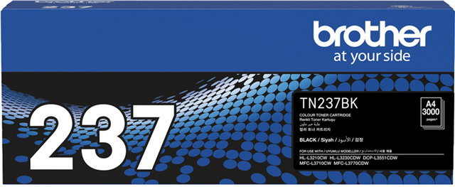 Brother TN-237BK Black High Yield Toner Cartridge