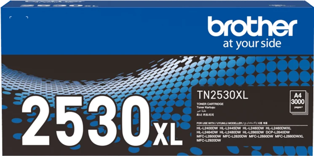 Brother TN2530XL Black High Yield Toner