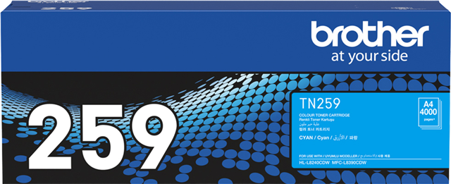 Brother TN259C Extra High Yield Toner Cyan