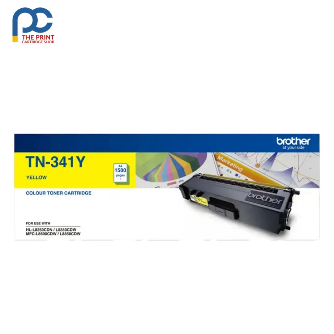Brother TN-341Y Yellow Toner