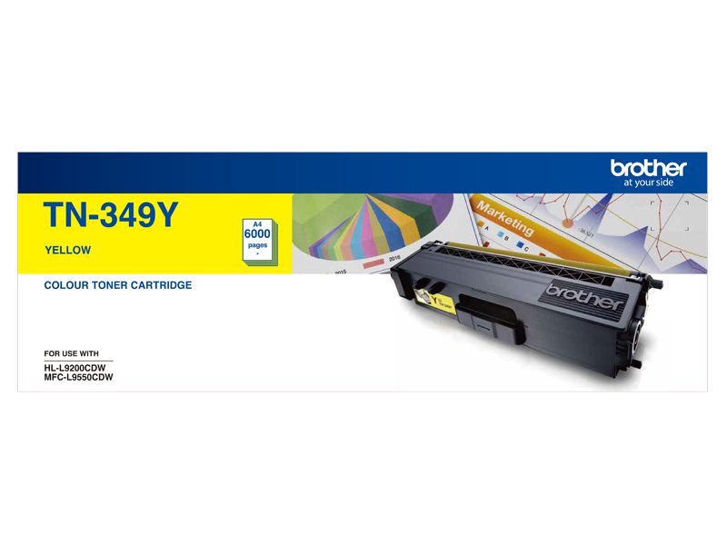 Brother TN-349Y Yellow Super High Yield Toner