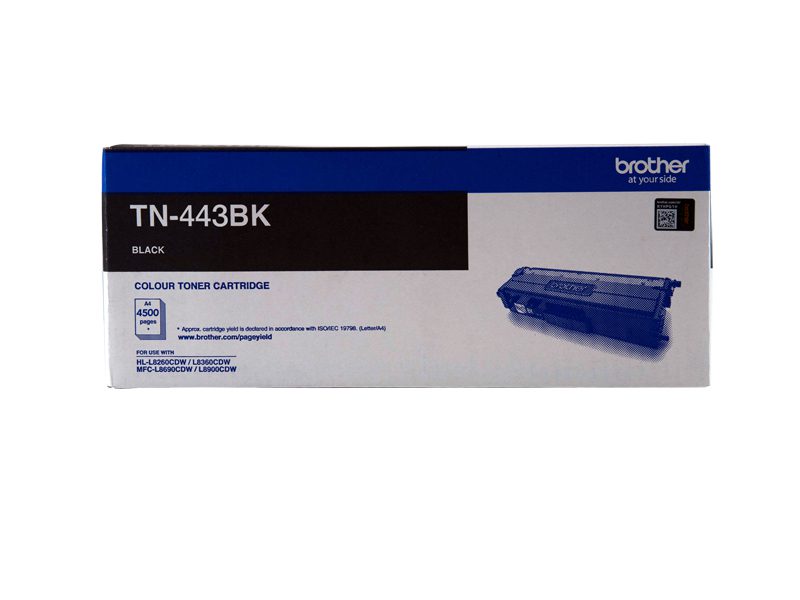 Brother TN443BK Black High Yield Toner