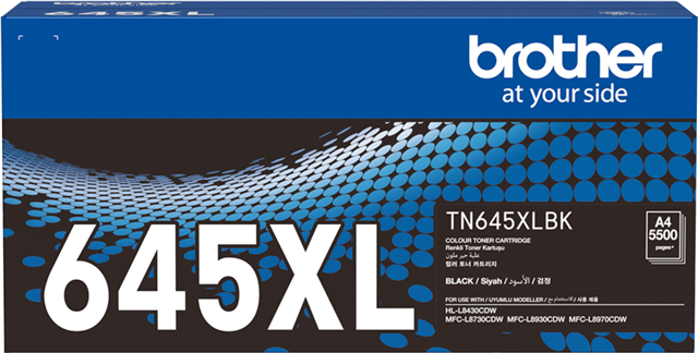 Brother TN645XLBK High Yield Toner Black