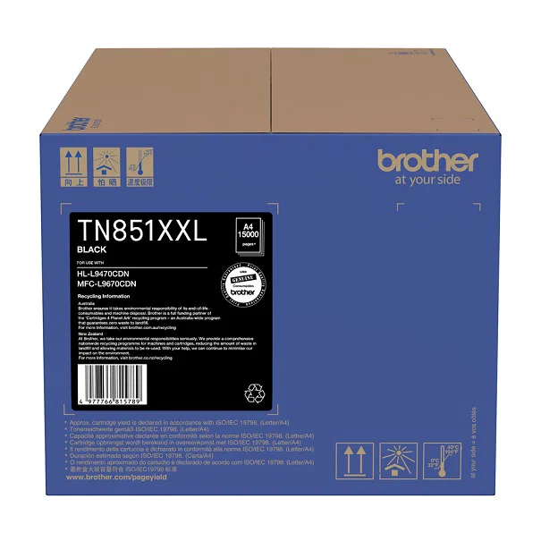 TN851XXLBK BLK XXL CART
