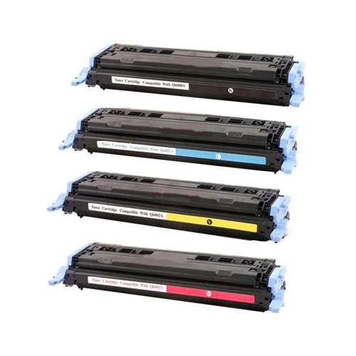 HP 124A (Q6001A) Cyan Toner Cartridge - PrinterDirect Compatible