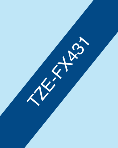 Tape Black on Red TZEFX431