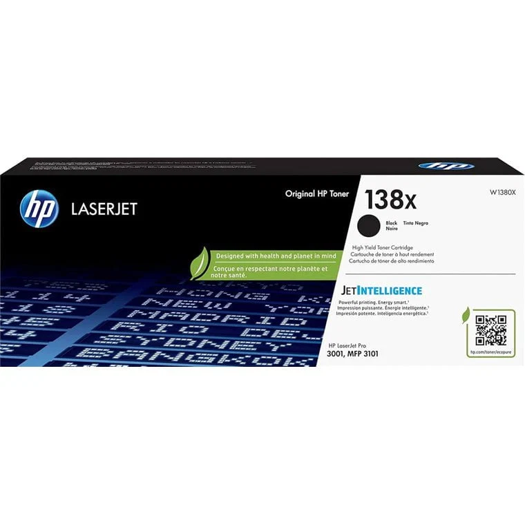 138X BLK LASERJET TONER CARTRIDGE