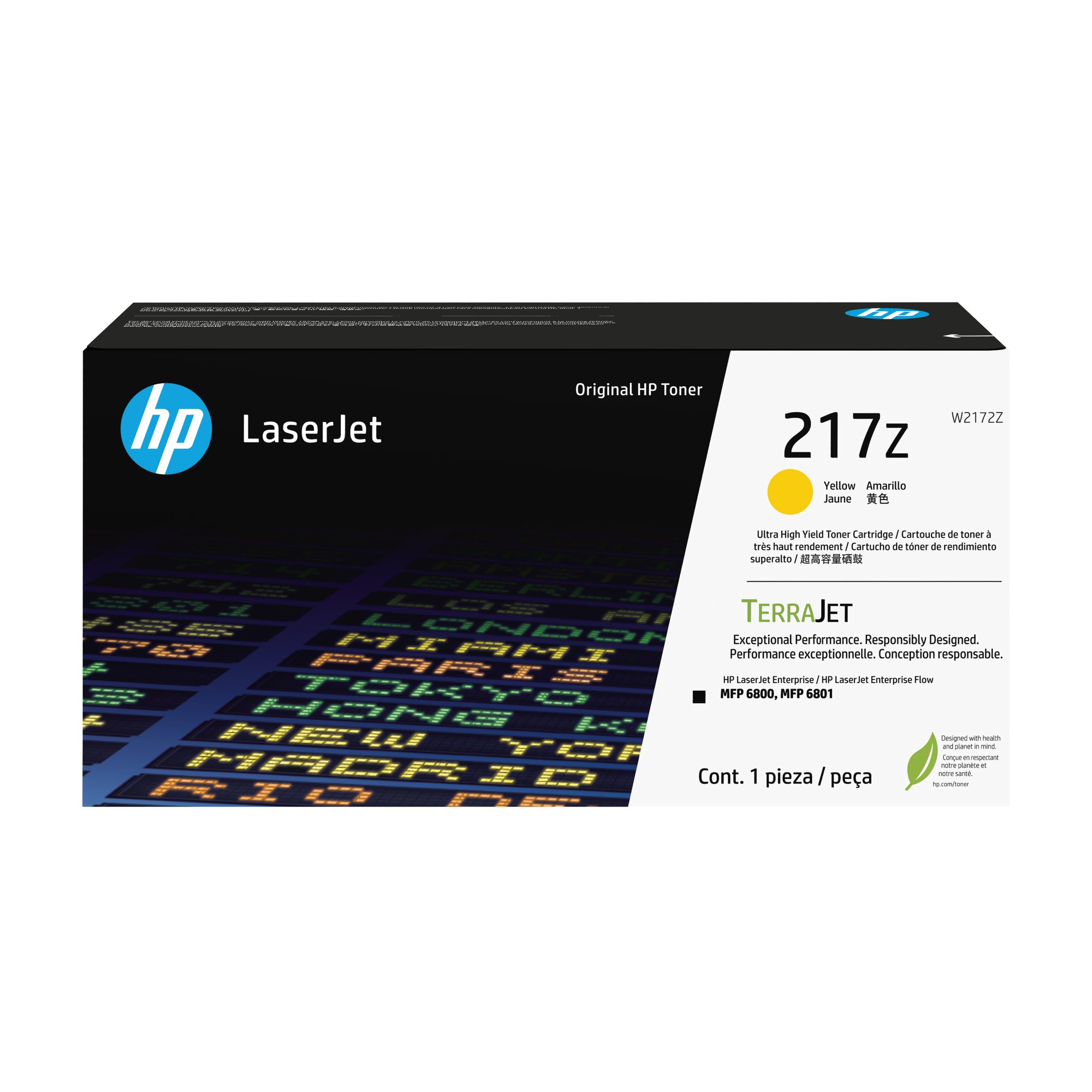 HP 217Z Ylw Original LaserJet Toner Crtg