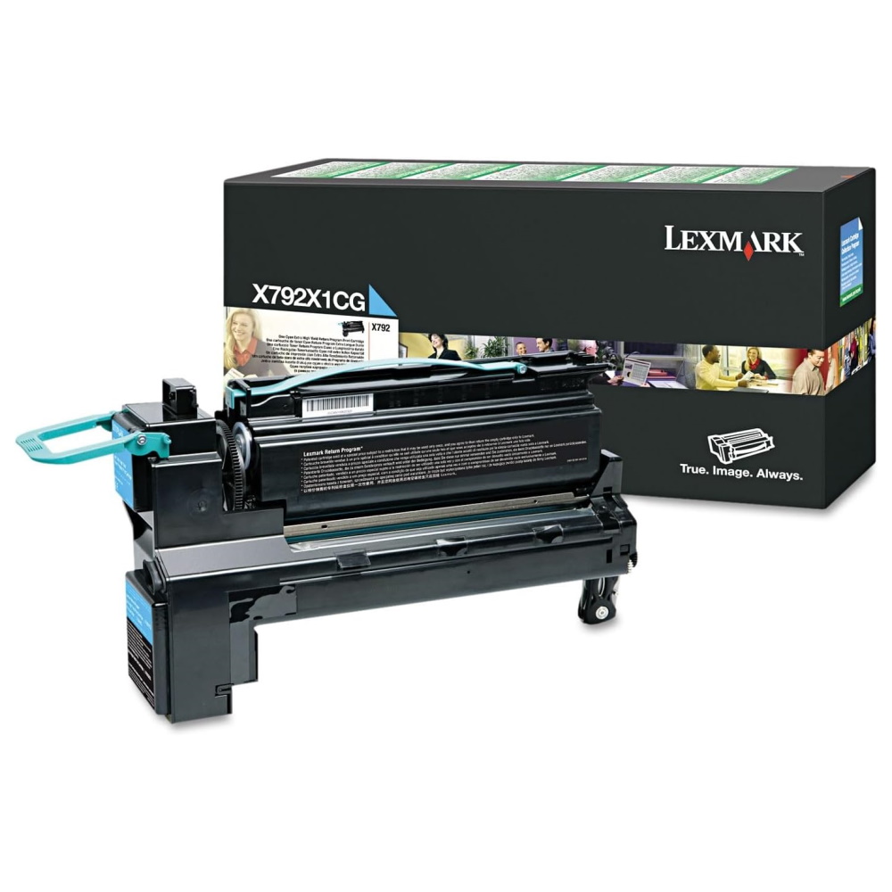 Lexm X792X1CG HY Pre Cyan Cart