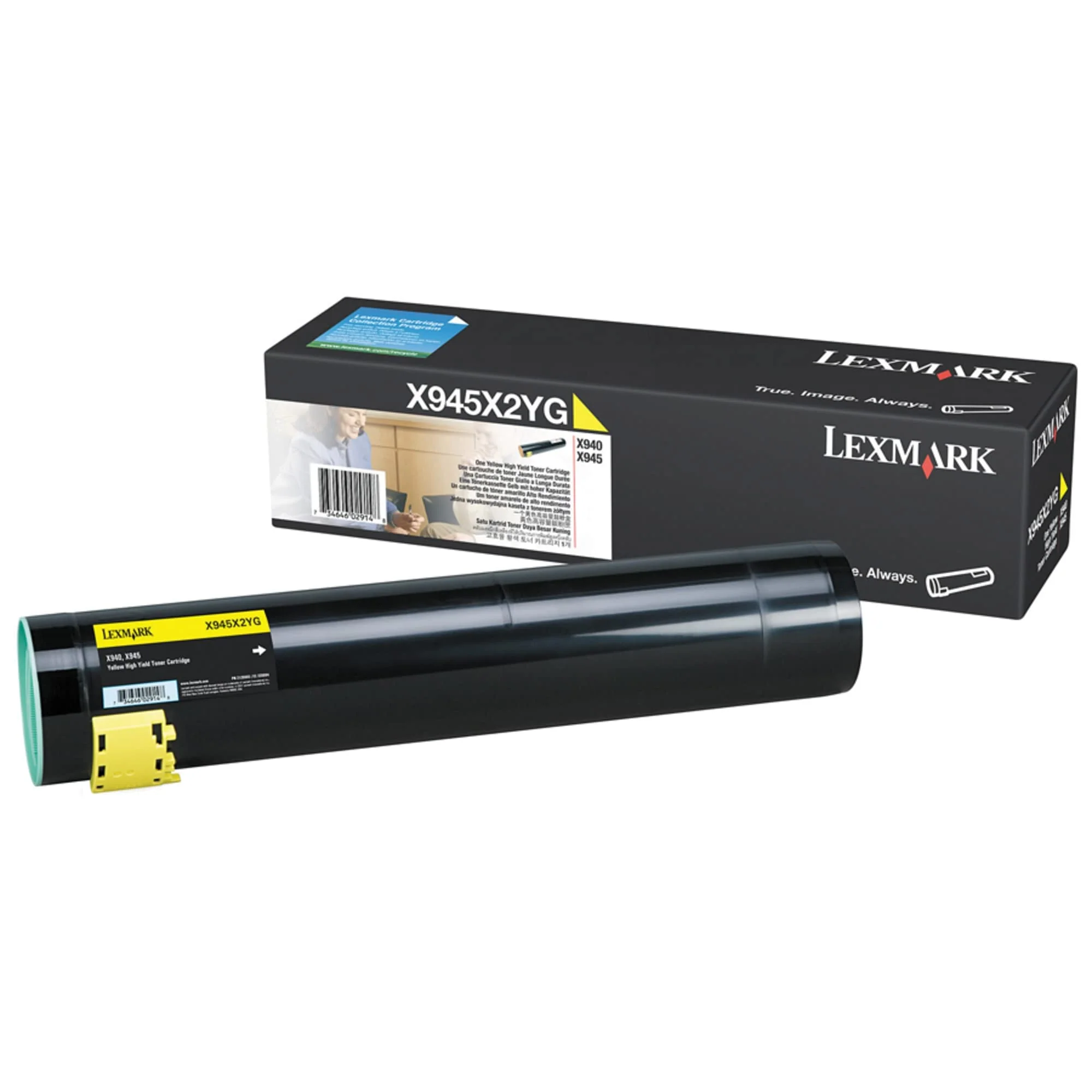 Lexm X945X2YG Yellow Toner