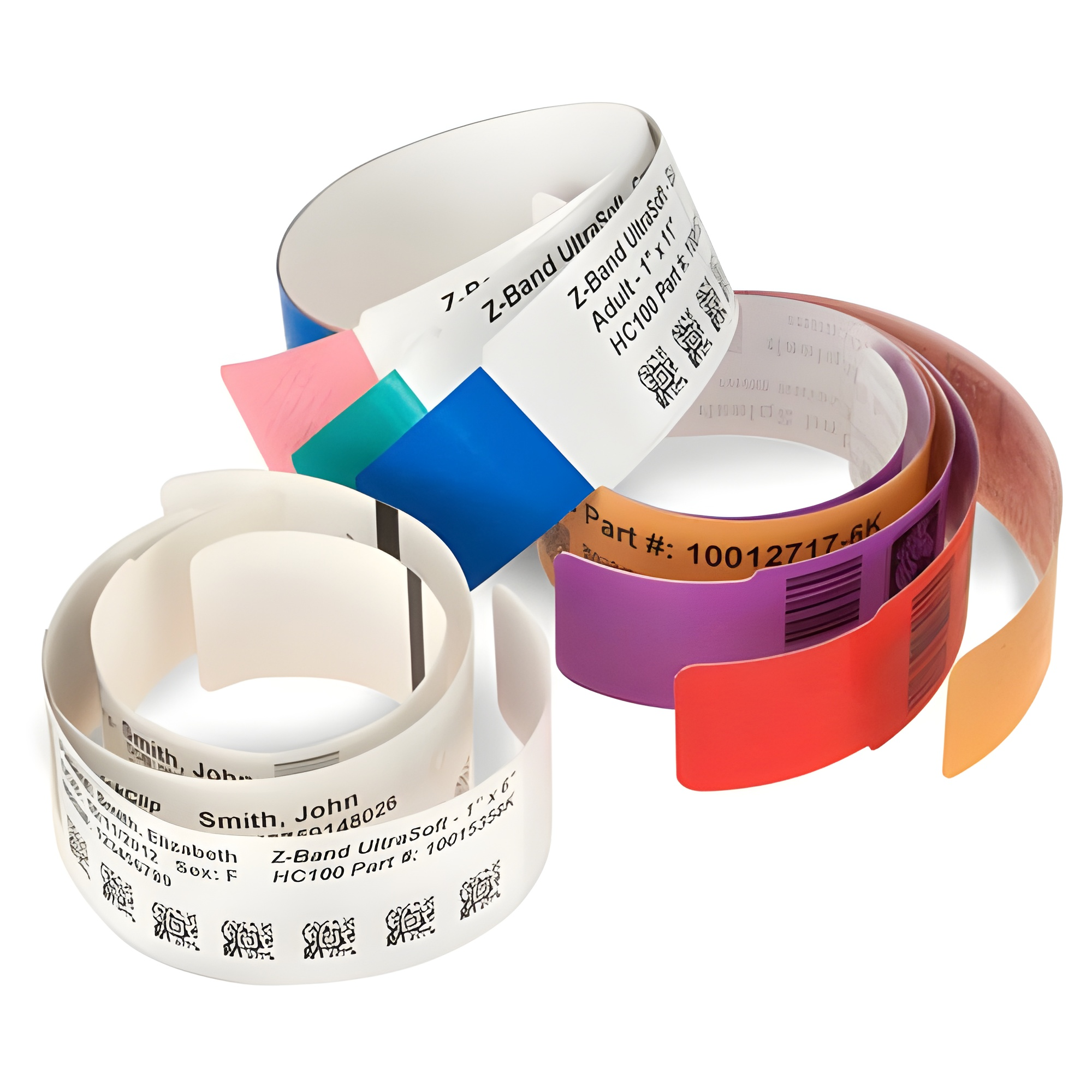 Wristband Polypropylene 1x10in (25.4x2