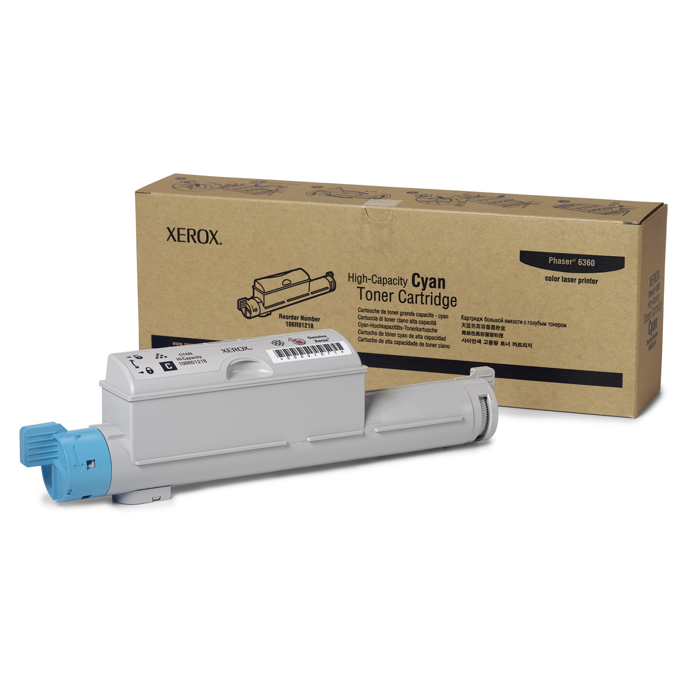 FX Phaser 106R01218 Cyan Toner