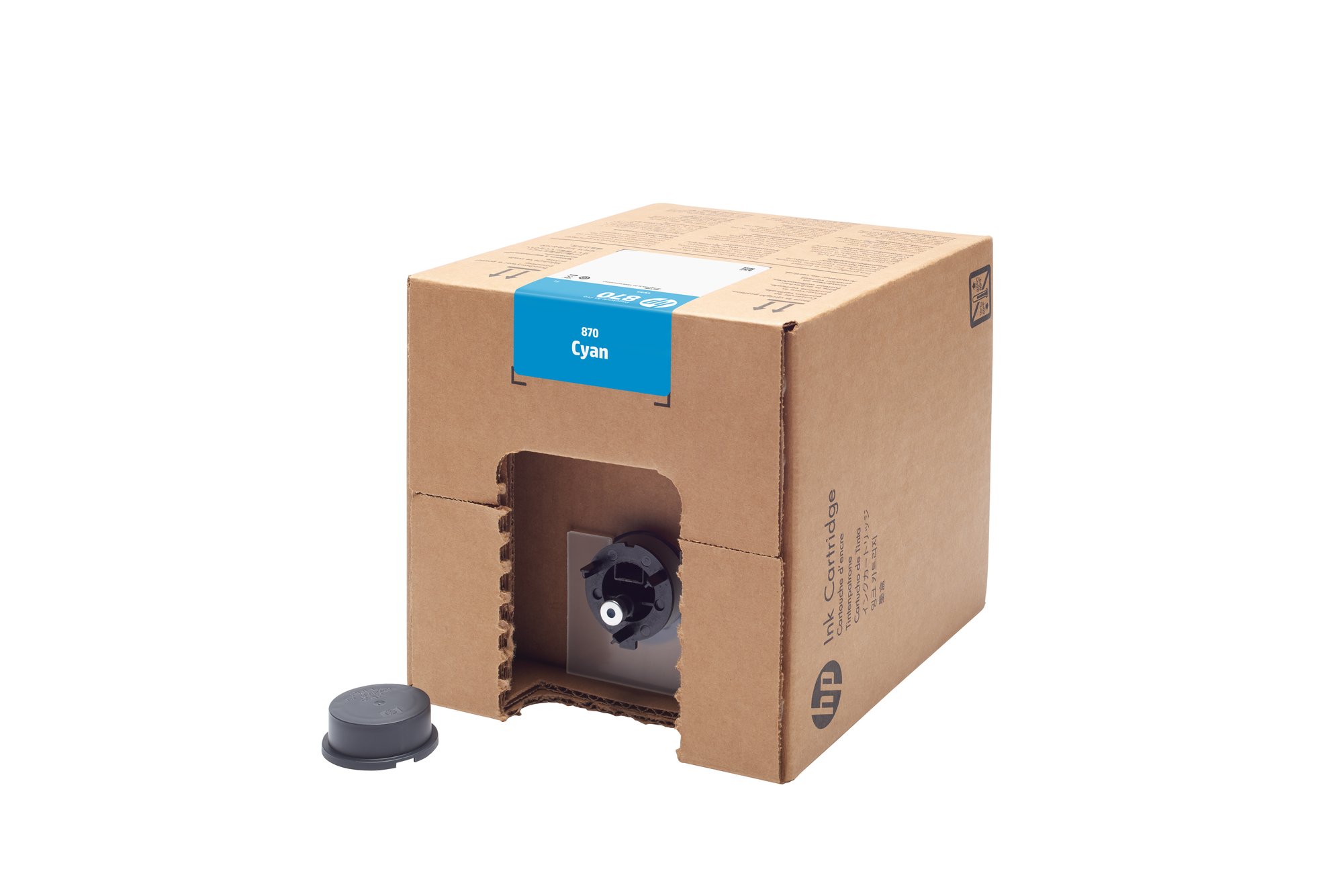 HP 870 5L Cyan PageWide XL Pro Ink