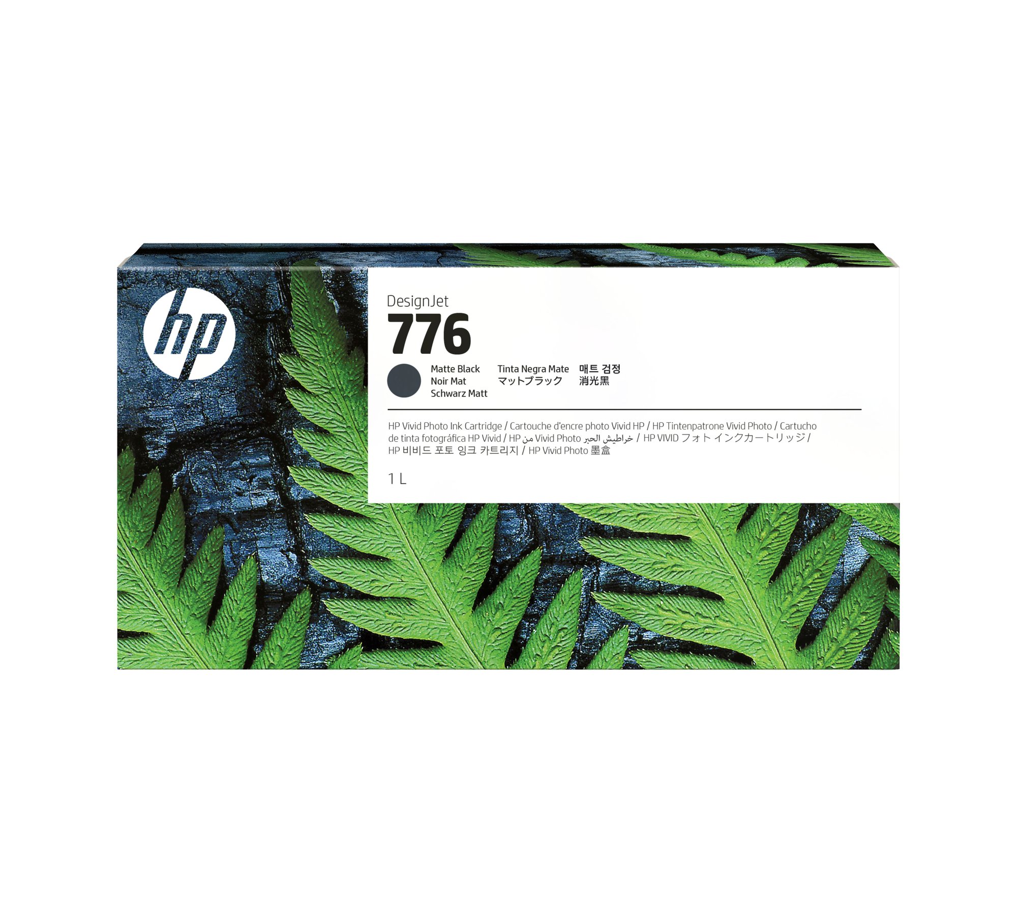 HP 776 1L Matte Black Ink Cartridge