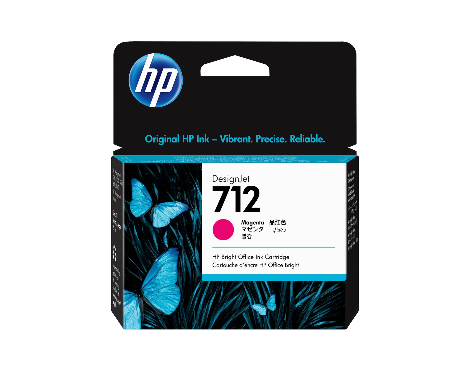 HP 712 29-ml Magenta DesignJet