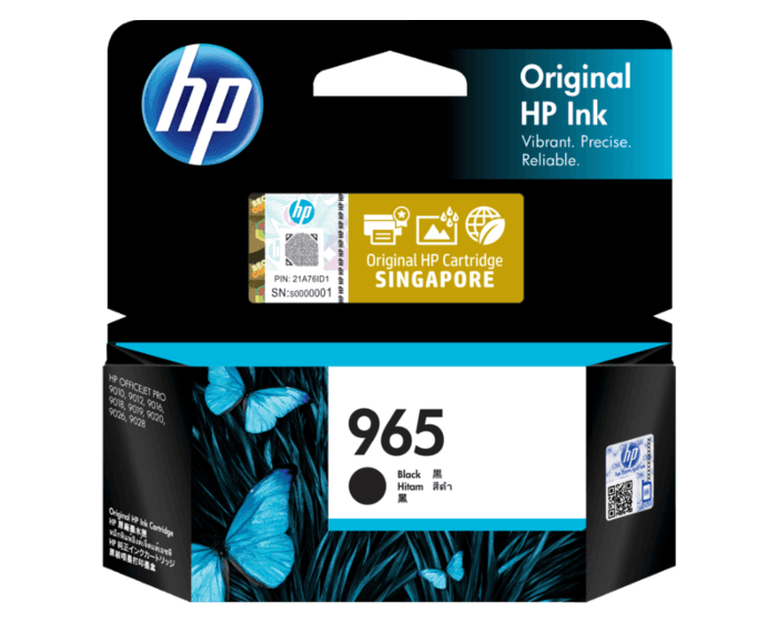 HP 965 Black Ink Cartridge