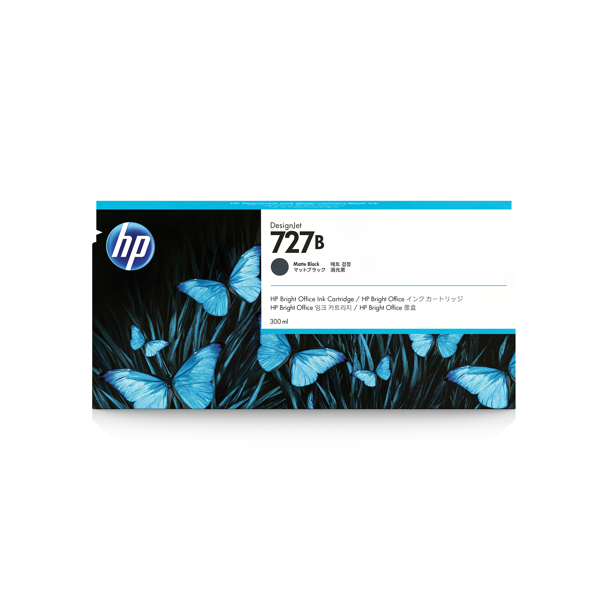 HP 727B 300ml Matte Black Ink Cartridge