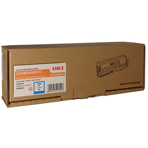 OKI 46490611 Cyan Toner
