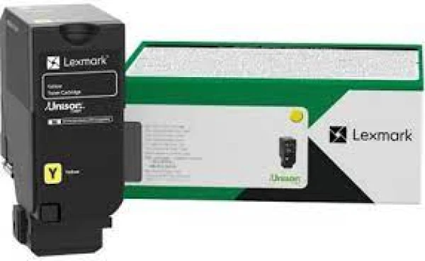 Lexm 71C1HY0 HY Yellow Toner