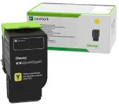 Lexm 78C6UYE UHY Yellow Toner