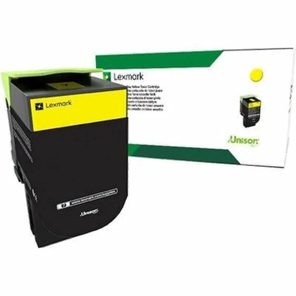 Lexm 808Y Yellow Toner