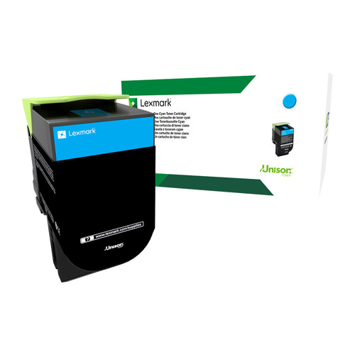 Lexm 808SC Std Cyan Toner