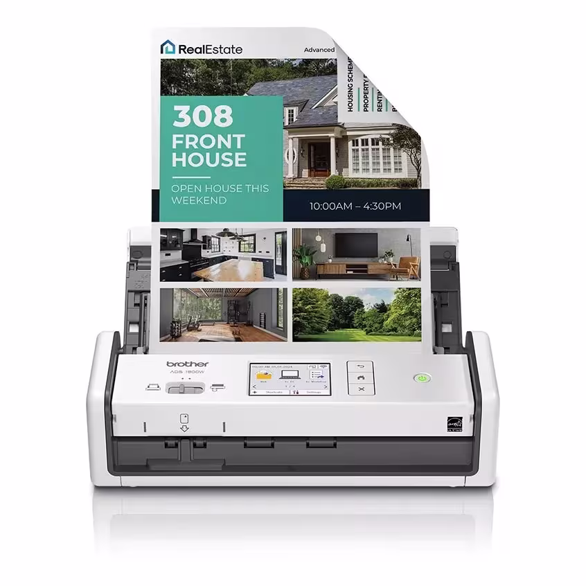 Brother ADS1800W Wireless Desktop Document Scanner