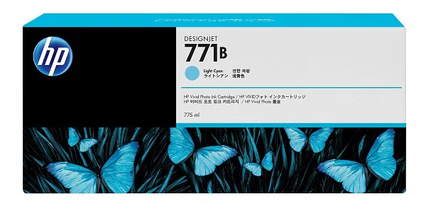 HP 771B 1 pack 775-ml Light Cyan DesignJ