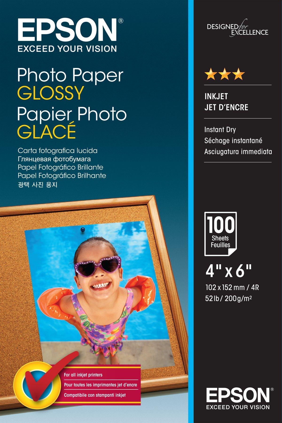 Epson 42548 Glossy P/Paper 4x6