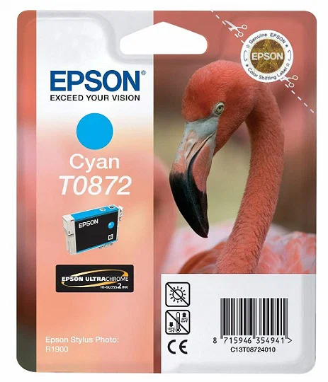 T0872 INK CARTRIDGE CYAN R1900